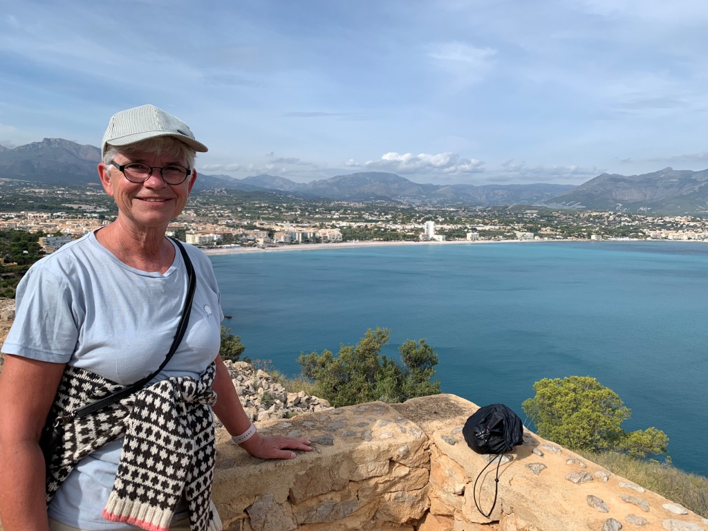 Panoramaudsigt over Altea og hele bugten