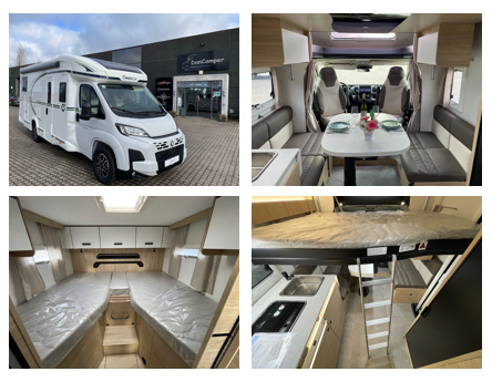 Oplev den rummelige Chausson 797, der har masser af dejlig skabsplads.