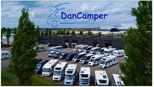 DanCamper holder til på Vegavej 8 i Horsens. Vi er eneimportør af brandene: Chausson, Carthago og Westfalia.